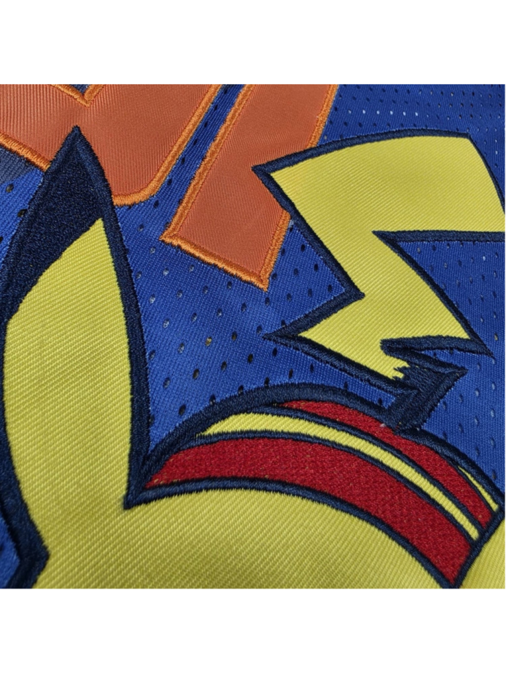 Shai Gilgeous-Alexander OKC Thunder Custom Pikachu Jersey S Mitchell & Ness - Picture 5 of 8